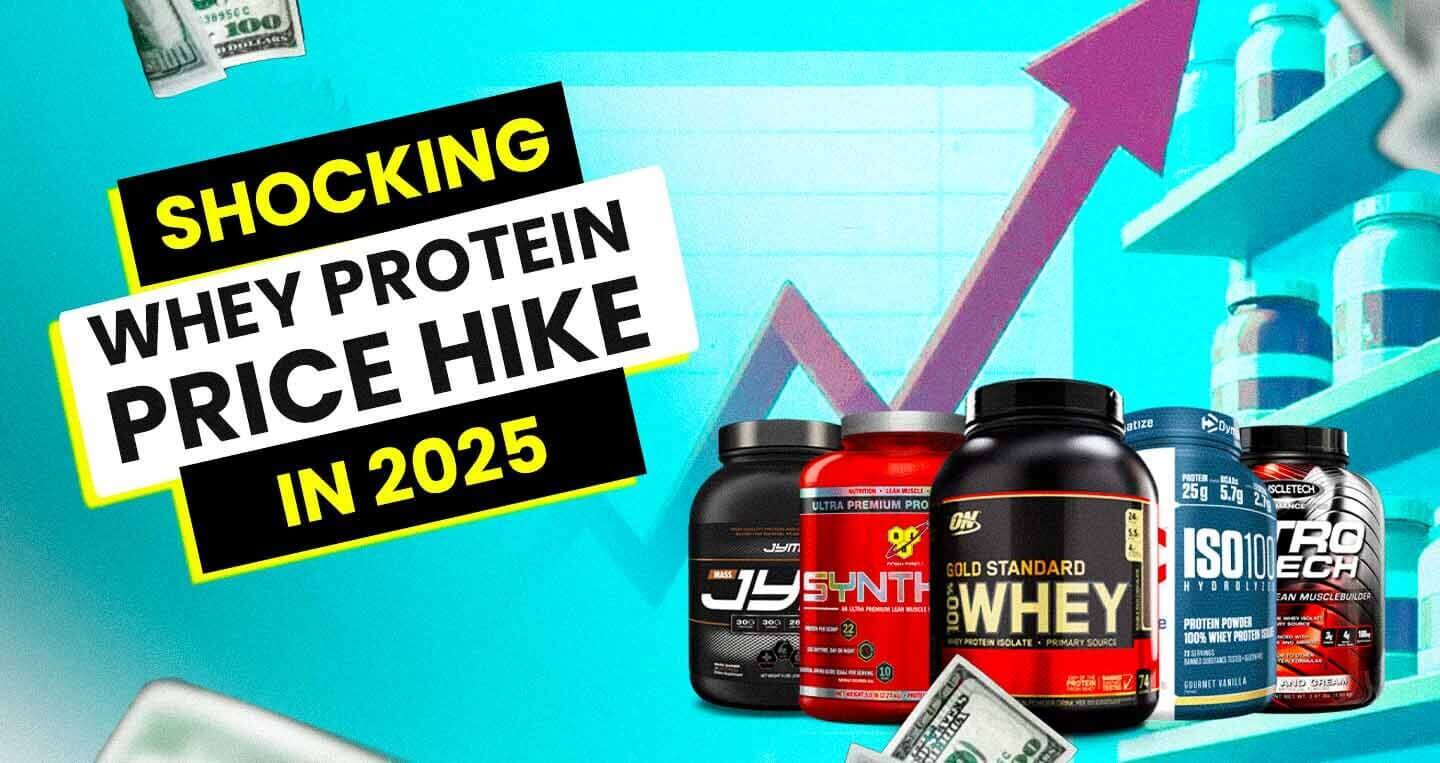 Whey Protein Price Hike in India (2025): Real Reasons & What To Expect