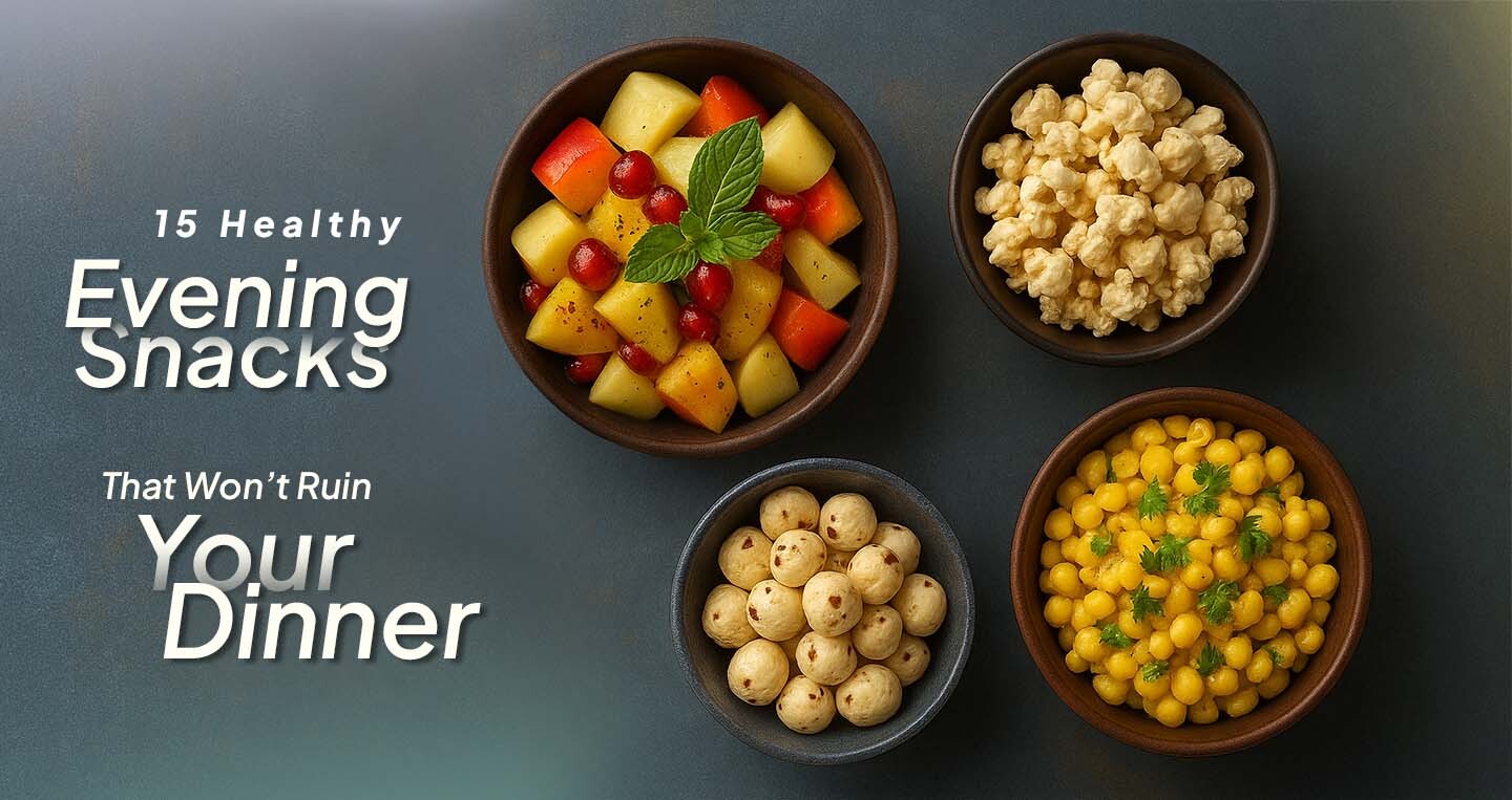 15 Healthy Evening Snacks That Won’t Ruin Your Dinner